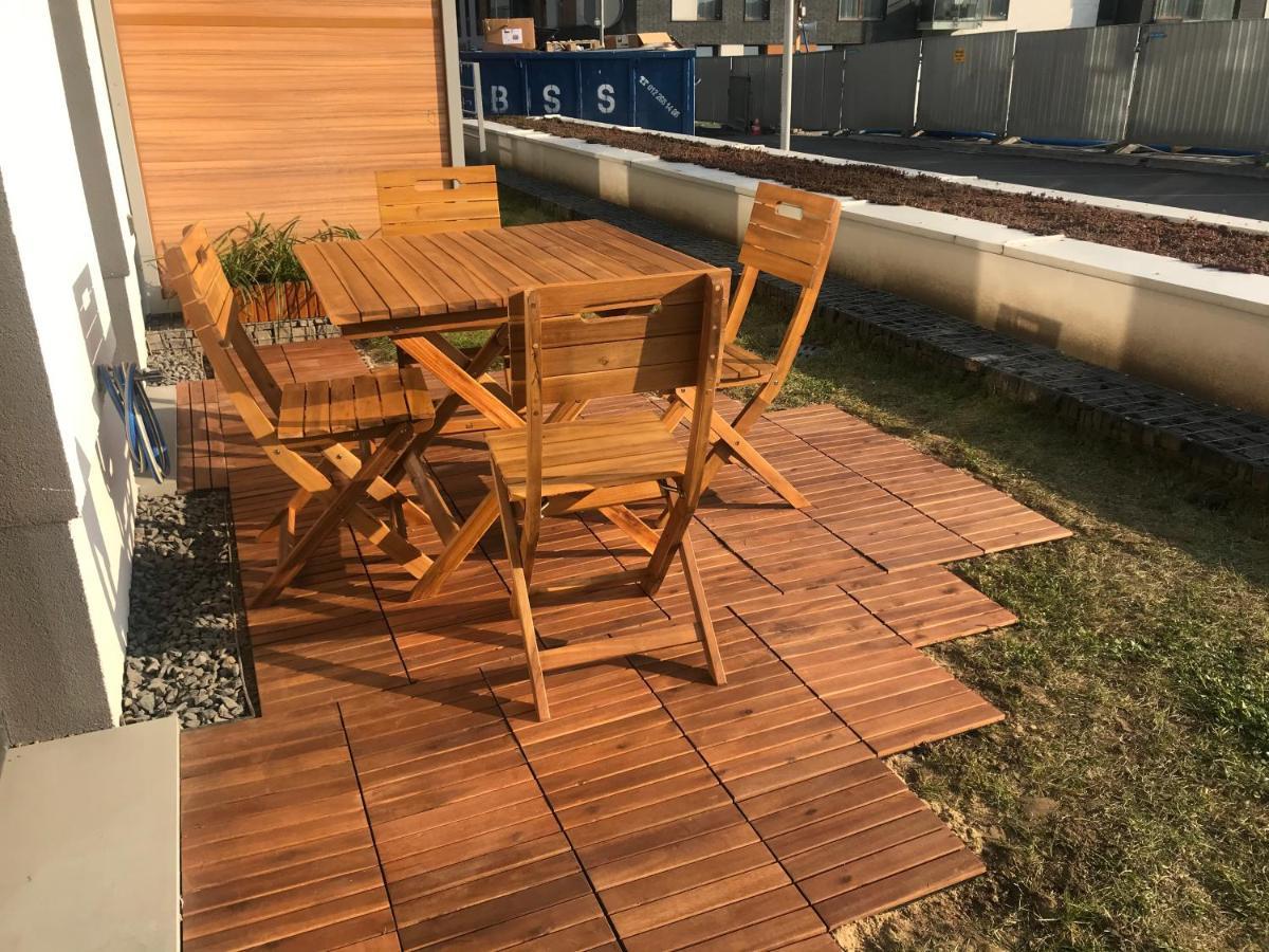 Apartament With Garden Bezplatny Parking !!! Krakau Buitenkant foto
